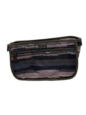 LUG Parasail Cosmetic Travel Makeup Brush Case Zip Bag Painted Pearl